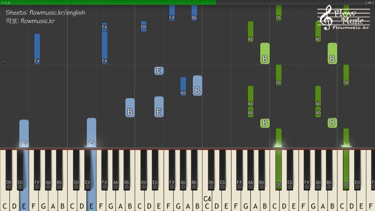 방탄소년단 (BTS) - Don't Leave Me Piano Tutorial 피아노 튜토리얼