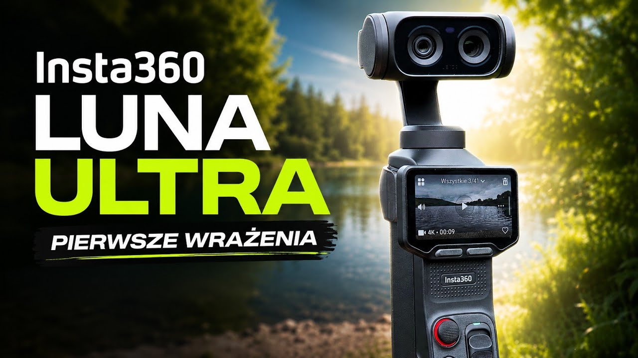 Insta360 Luna Ultra - Pierwsze wrażenia