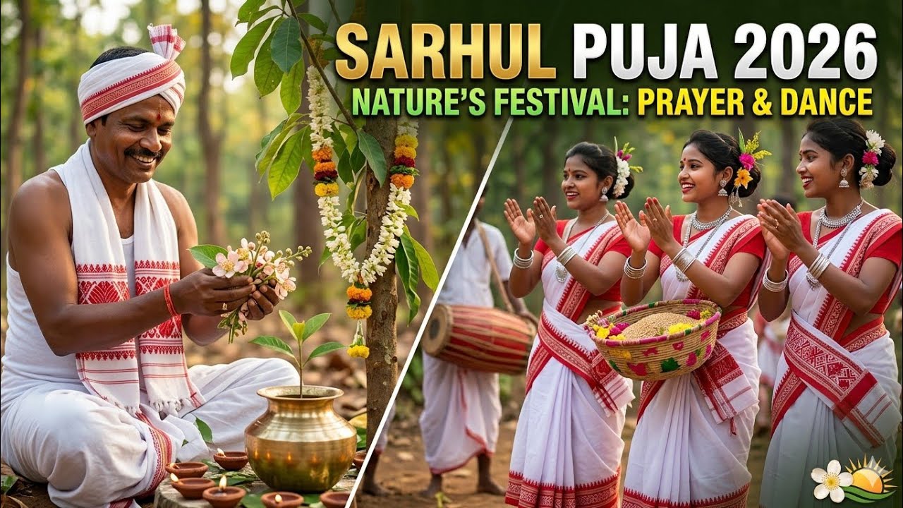 Sarhul Festival Vlog | Culture, Dance & पूजा Together @naveenadbara 