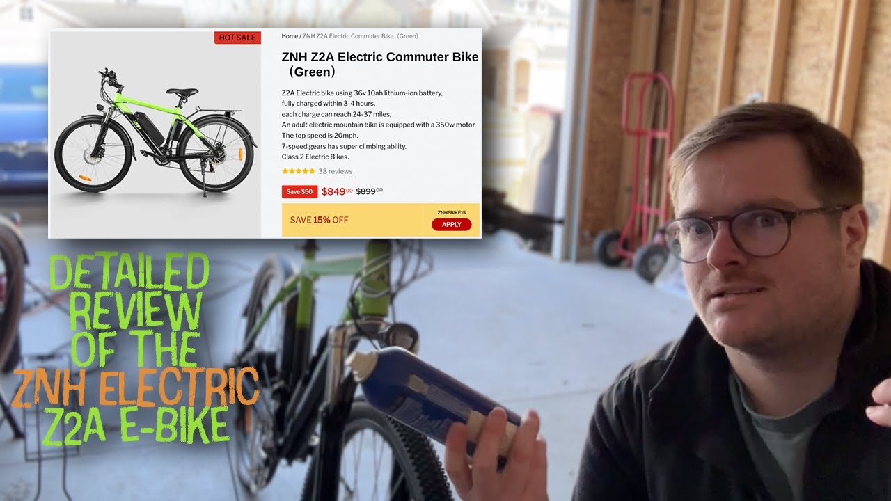 ZNH (HU2) Electric Bike Worth $850?? | 26'' E Bike 350W Electric Commuter Bike