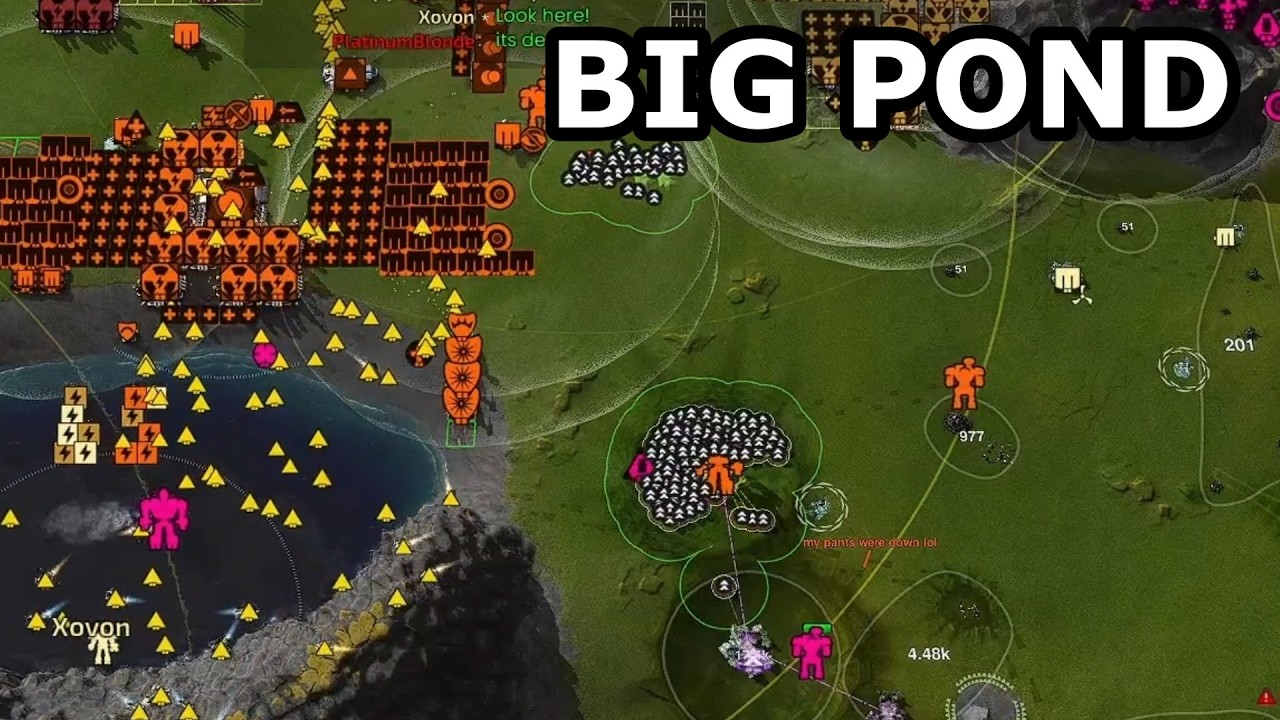 Going Double Sea | 8v8 Supreme Isthmus | Pond | Beyond All Reason