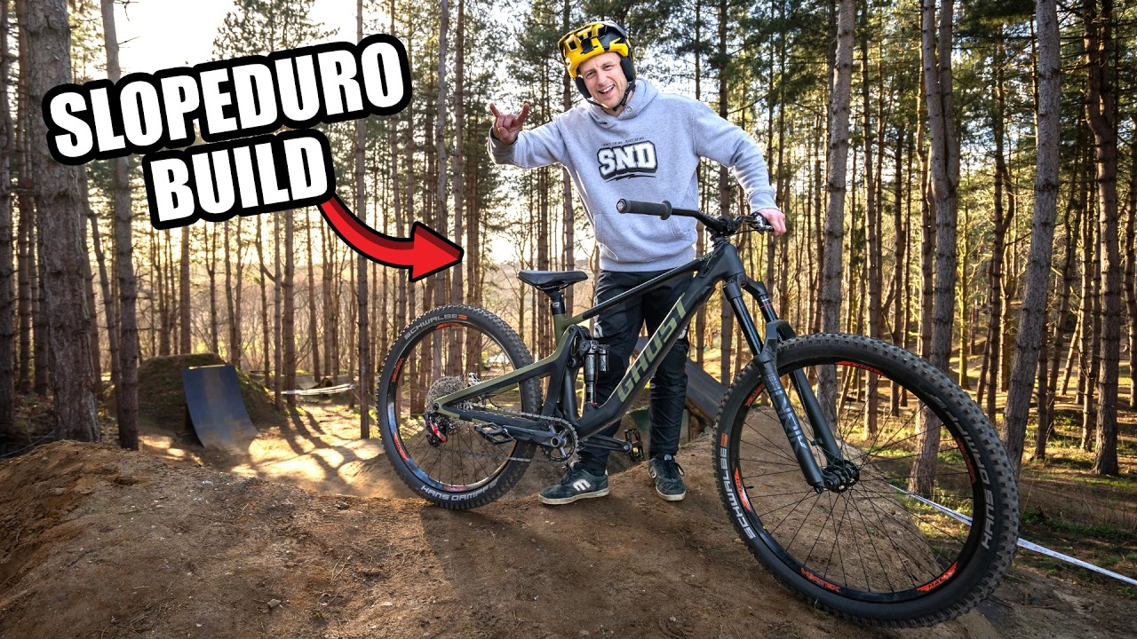 MY NEW SLOPEDURO BIKE IS AMAZING!