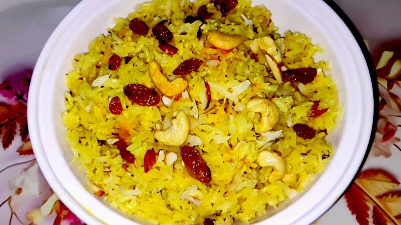 Basant Panchami Special Sweet Rice Recipe | Kesar Meethe Chawal Desi Style | Homemade Village Life