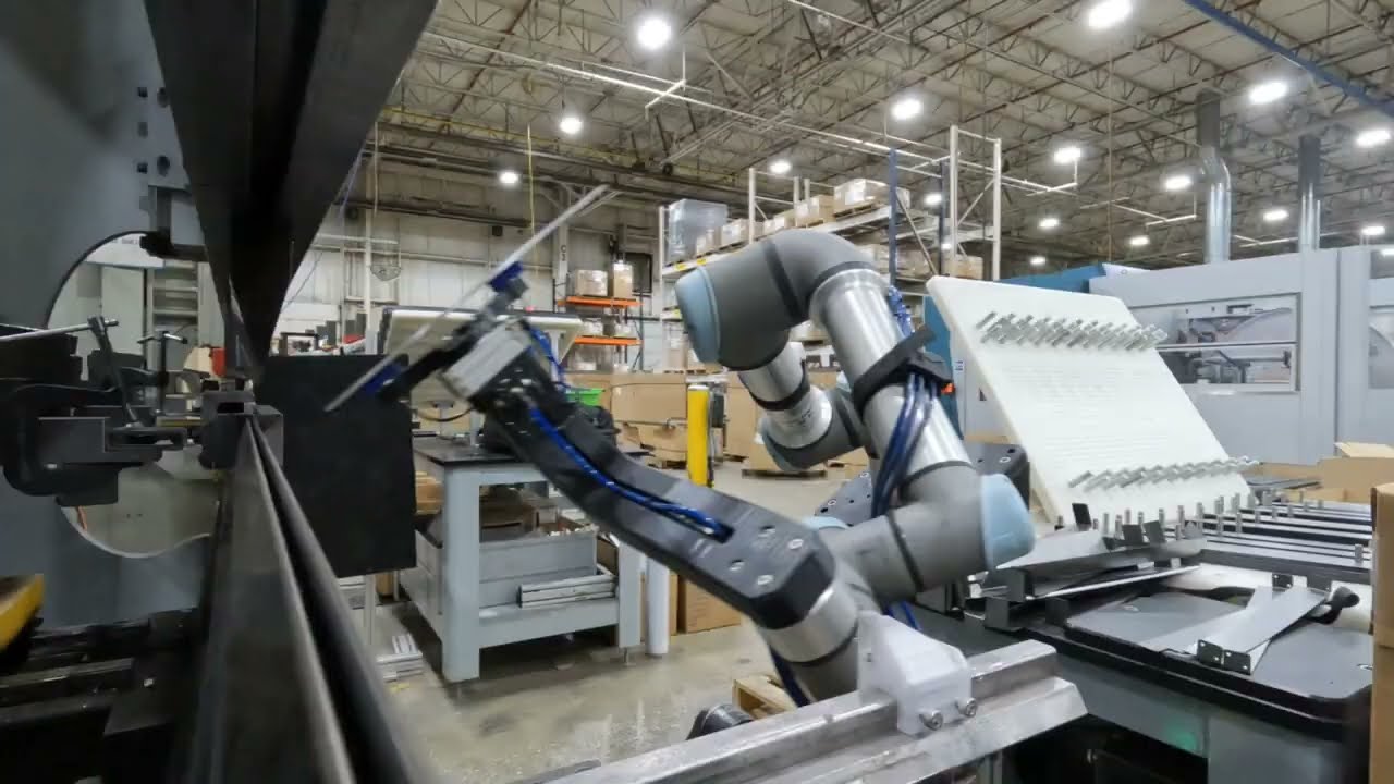 Efficiency Redefined With Universal Robot Press Brake | Midland Metal Products Co