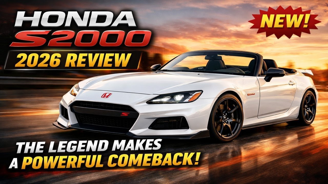 Honda S2000 2026 Review – The Legend Makes a Powerful Comeback #foryou #youtubechannel #car