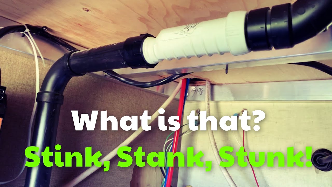 Full Time RV Living - Stink, Stank, Stunk Holding Tank Smells HEPVO Trap
