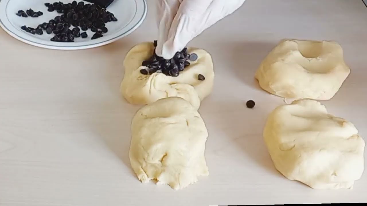 بكوبين دقيق 🍪🍪 كوكيز 🍪 🍪 🍪 مشكل بطريقه المحلات مطبخنا السوري 