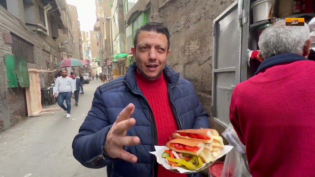 سندوتش علي سبرتاية من عند عامر حكاية