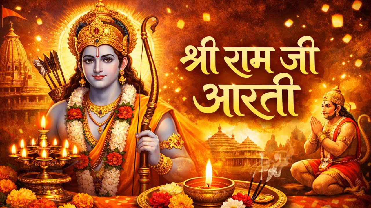 श्री राम जी की आरती | Jai Shri Ram Aarti | Ram Mandir Ayodhya | Bhakti Aarti