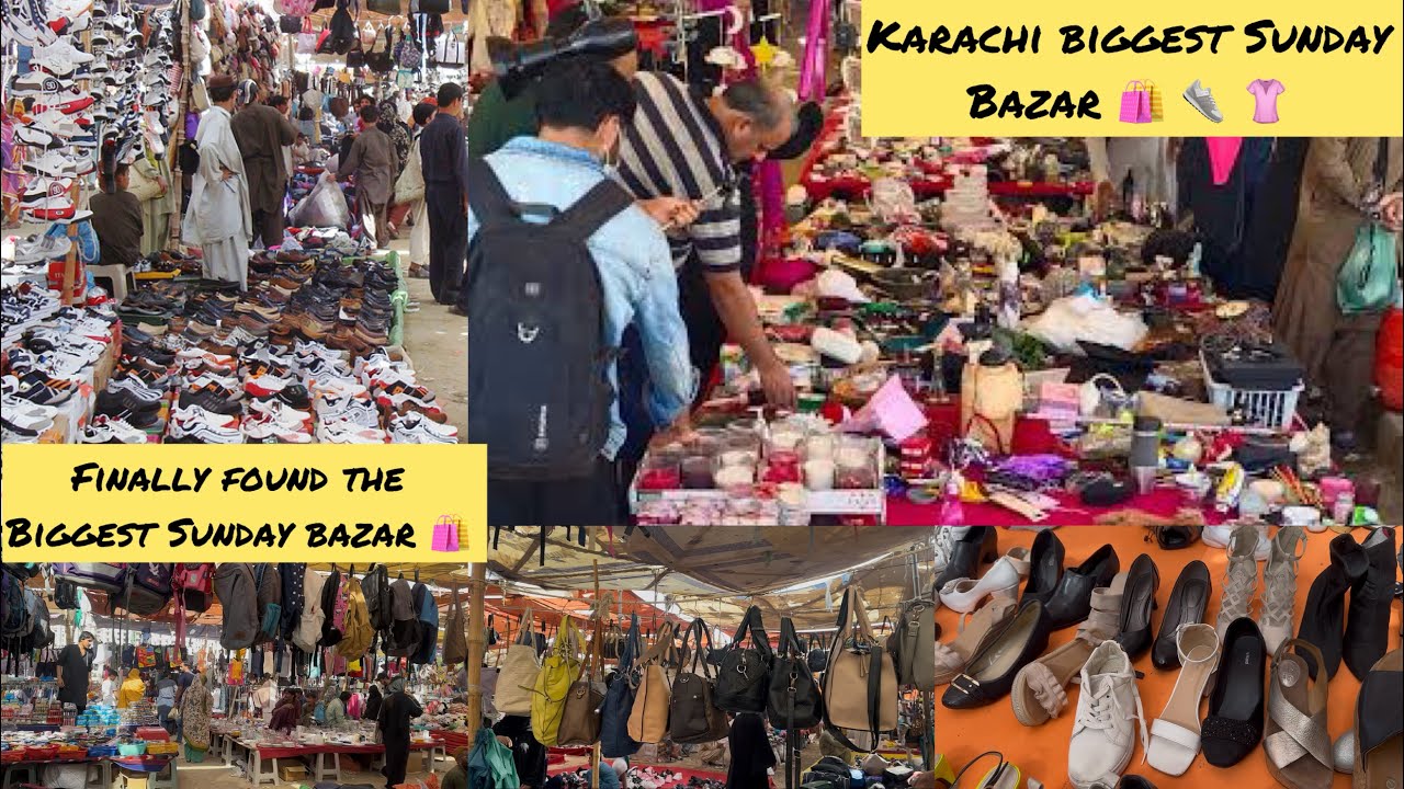 Sunday Bazar Karachi | Aladdin Sunday Bazar | Karachi Biggest Sunday Bazar | Sunday Bazar 🛍️ 