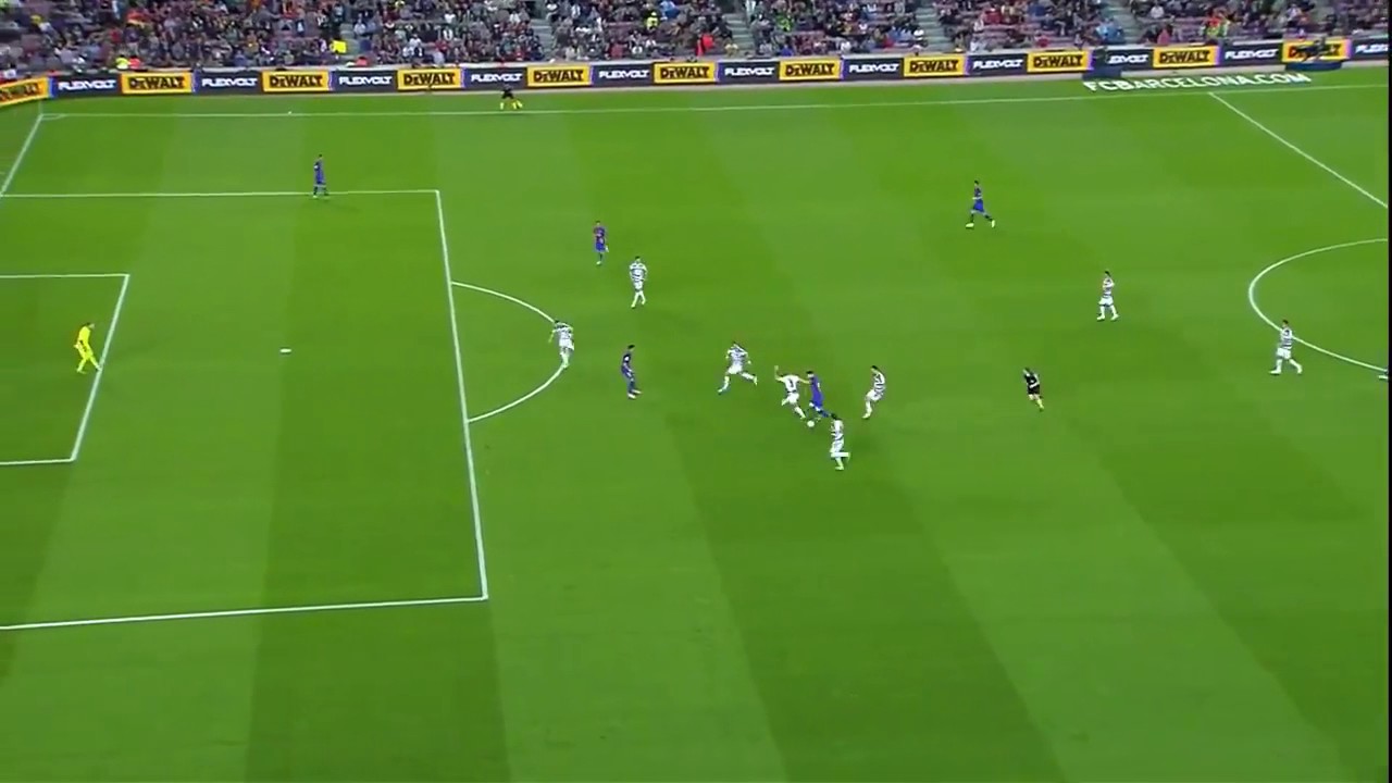 Lionel Messi Amazing Solo Goal vs Eibar | Barcelona 4-2 Eibar Good Camera Angle