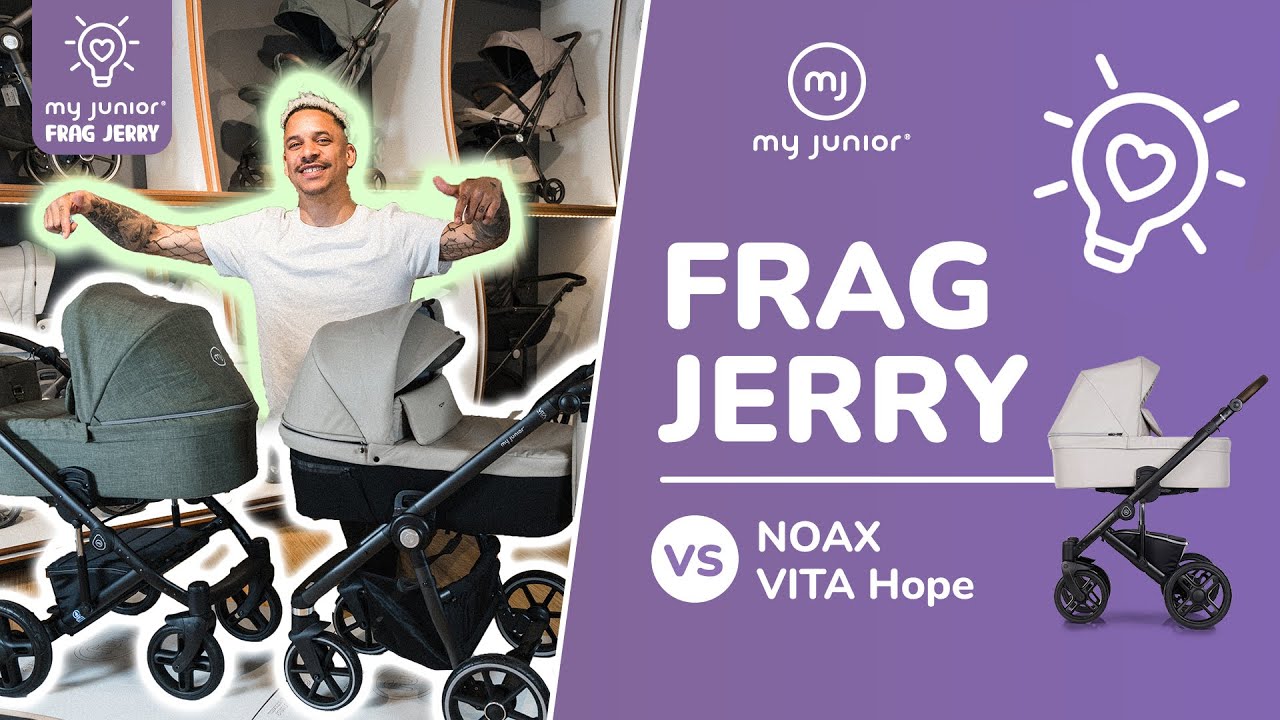Kinderwagen-Vergleich: VITA HOPE vs. NOAX | „Frag Jerry“my junior®