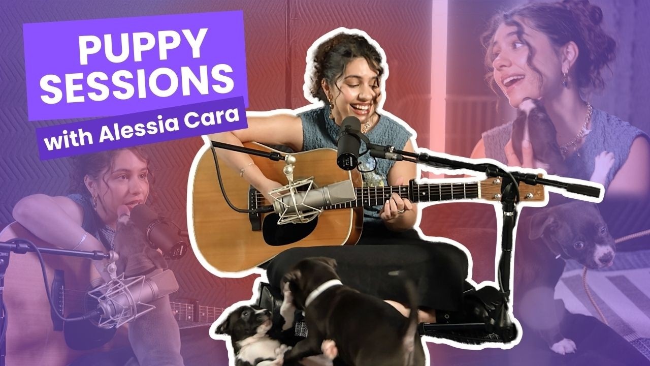 Alessia Cara Performs for Rescue Puppies | Puppy Sessions