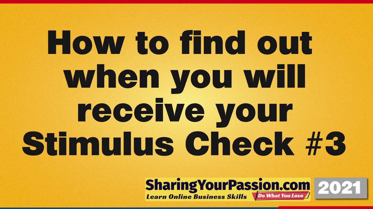 How do I check my Stimulus Check #3 Status - Direct Deposit