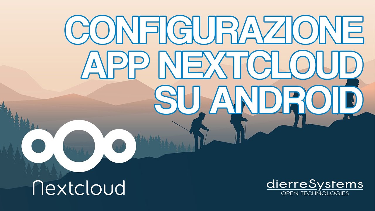 Configurazione Nextcloud Android e caricamento foto