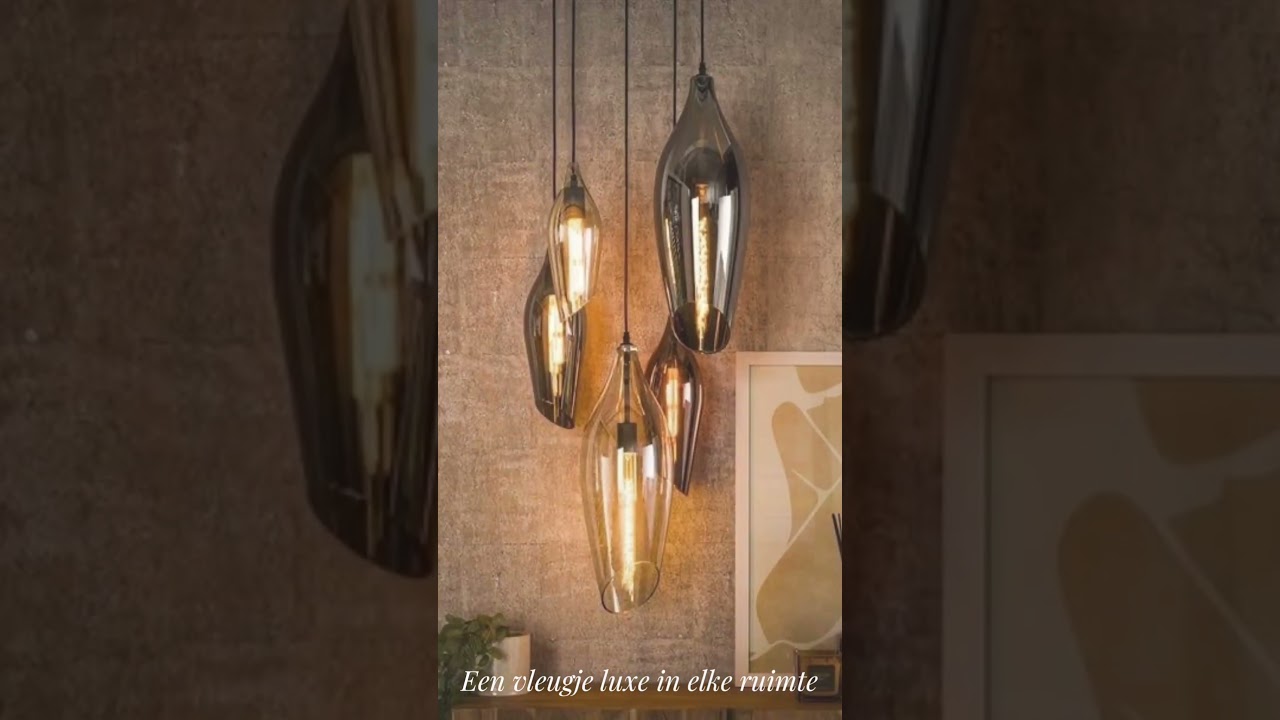 Cocoon verlichting – stijlvolle glazen lampen met warme gloed voor een sfeervol interieur