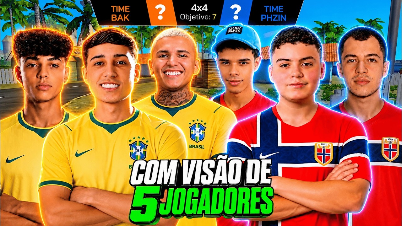 EDITEI C0M V1S&Atilde;0 DE 5 J0GAD0RES ESSA RV N0 4X4 AP0STAD0 🔥 BAK, MANOMAX e ELTIN vs PHZIN e TWO9! 😱