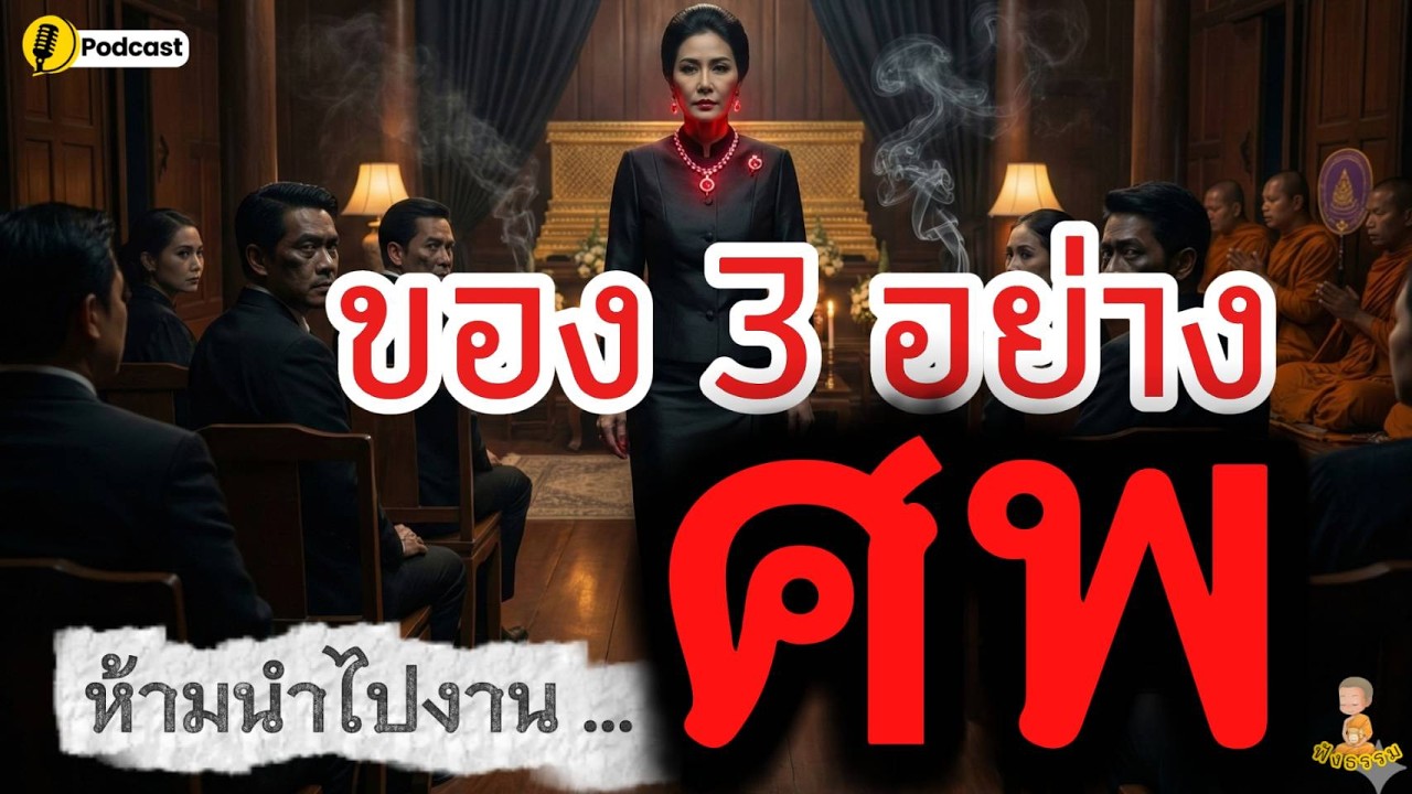 ❌ห้าม 3อย่างนี้  !!ไปงานศพเด็ดขาด !! @เสียงสีขาว  #ธรรมะสอนใจ #ฟังธรรม #สติ #กฎแห่งกรรม #buddha #