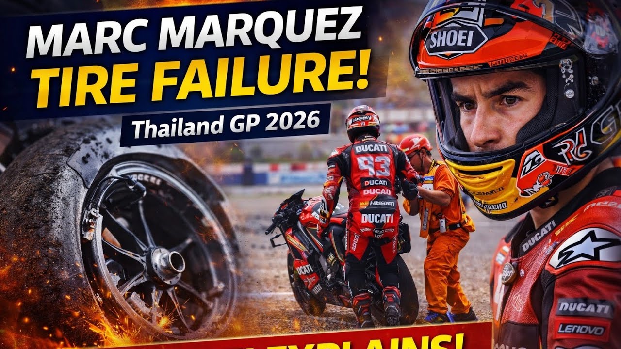 MARC MARQUEZ TIRE FAILURE! Ducati Finally Explains What Happened in Thailand!