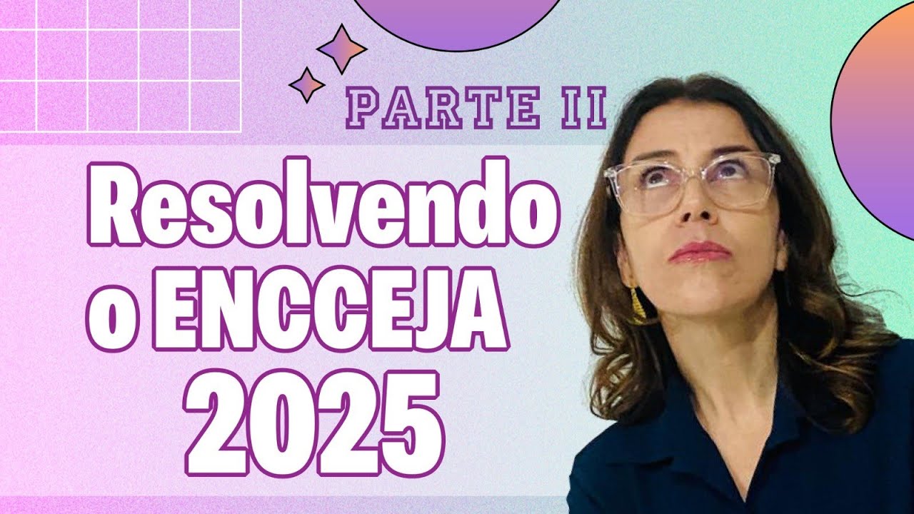 Correção ENCCEJA 2025 | Matemática