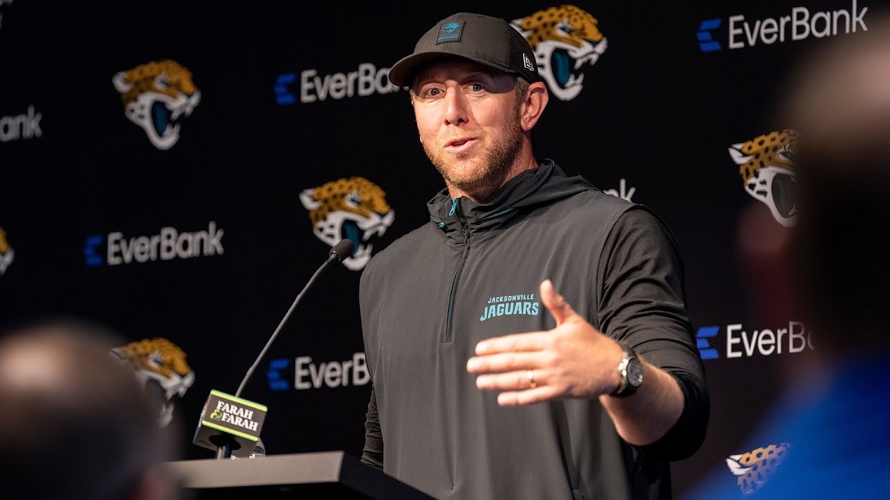 Liam Coen on Tank Bigsby Trade, Upcoming Bengals Matchup | Jacksonville Jaguars