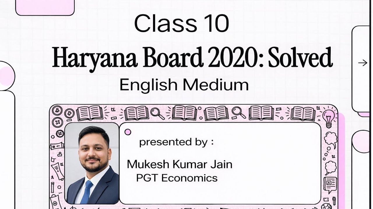 Class 10 Social Science - Annual Question Paper 2020 Solved (Set A) English Medium