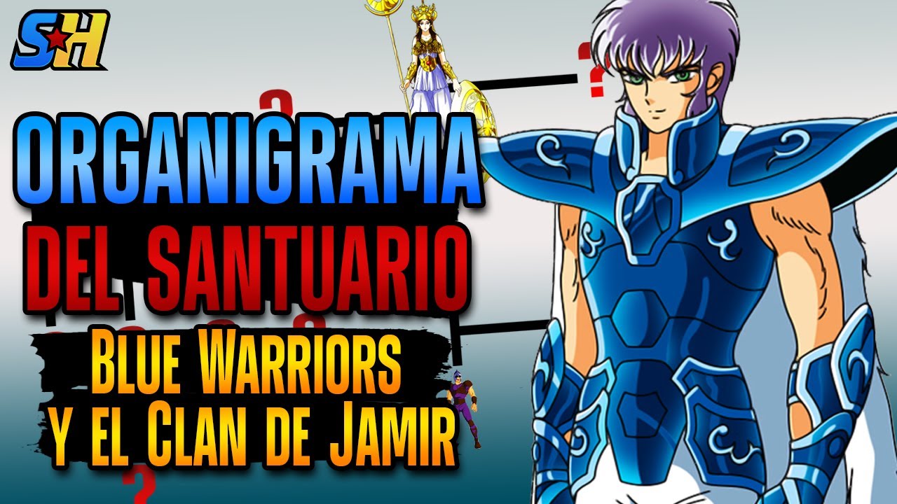 ORGANIGRAMA del SANTUARIO #6 (BLUE WARRIORS, Clan JAMIR y Santos de la ISLA ANDRÓMEDA) | Star Hill