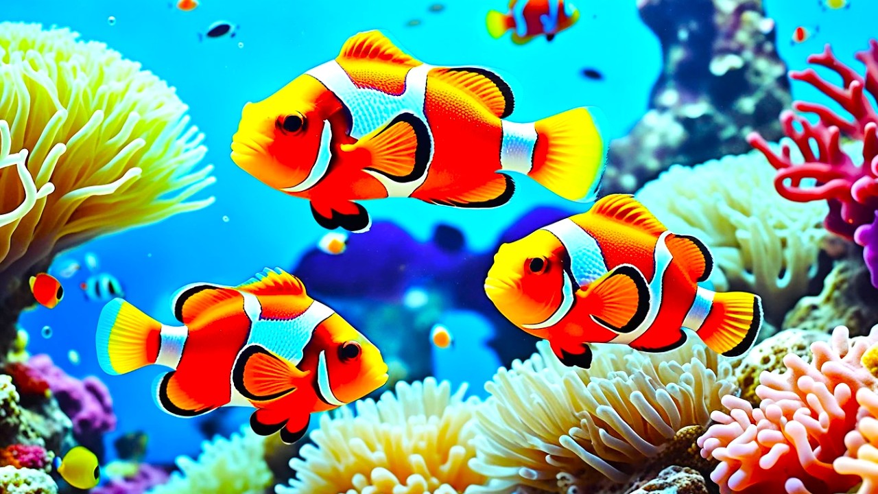 The Best 4K Aquarium - Explore the Stunning World of Sea Jellyfish and Beautiful Coral Reef Fish. #8
