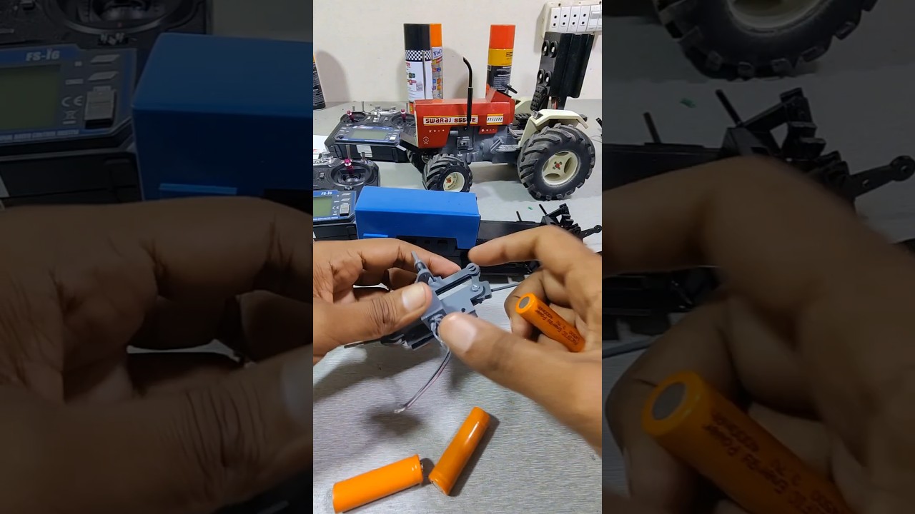 rc tractor steering make
