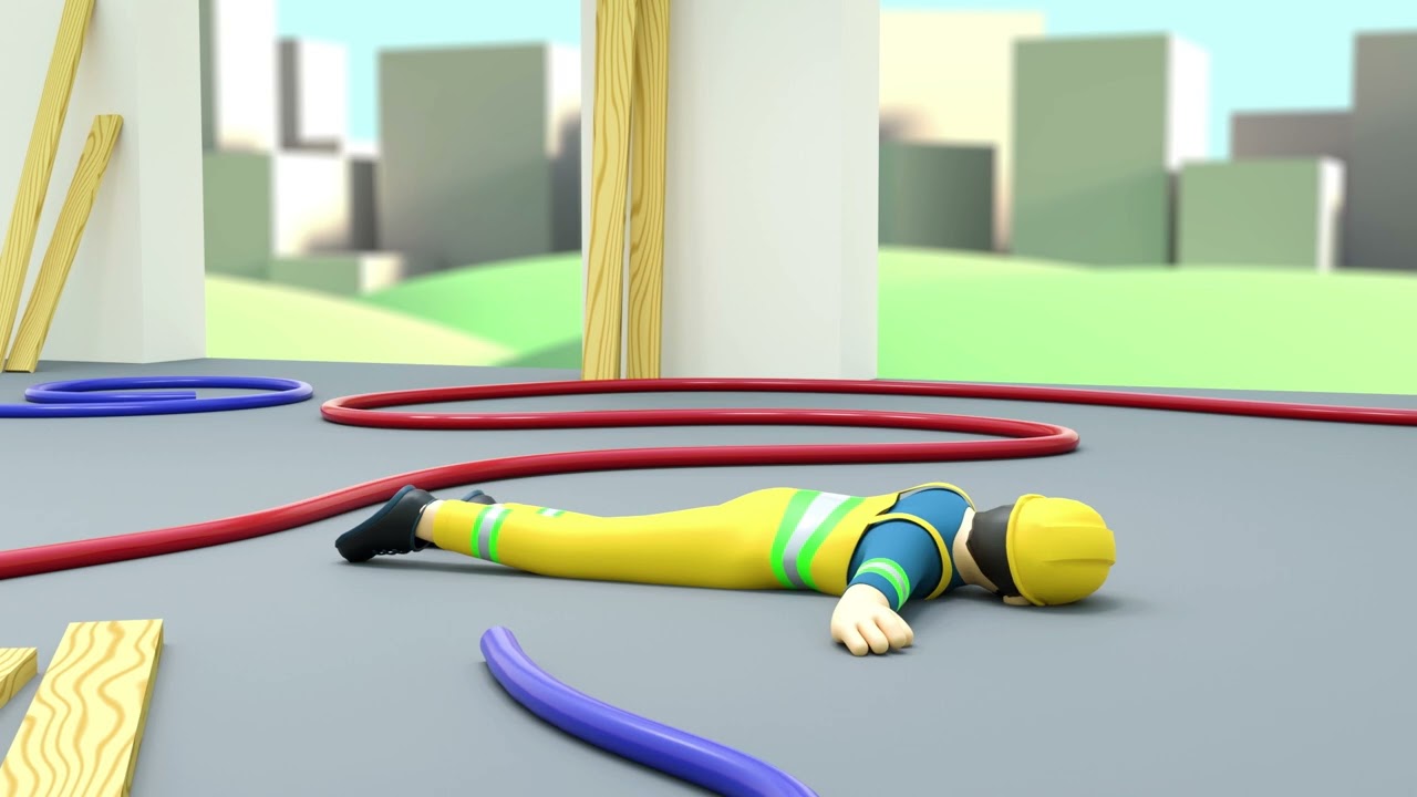 Work safety - slips, trips & falls