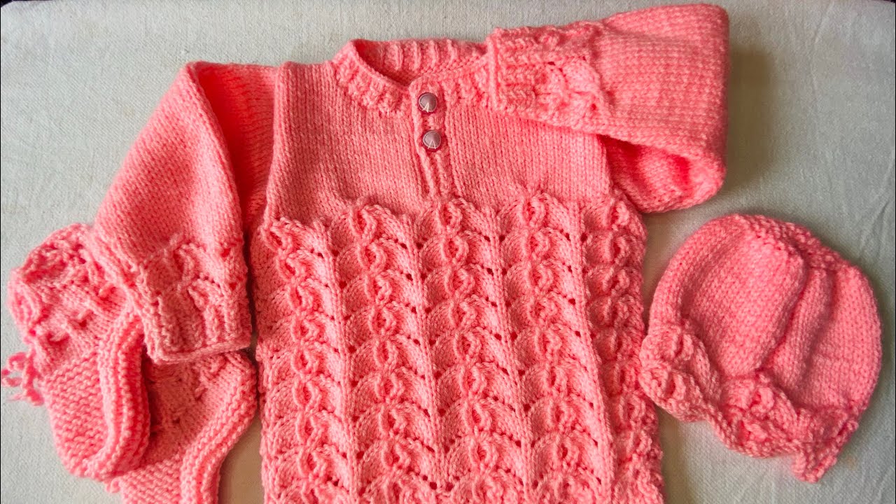 An idea for knitting a baby set