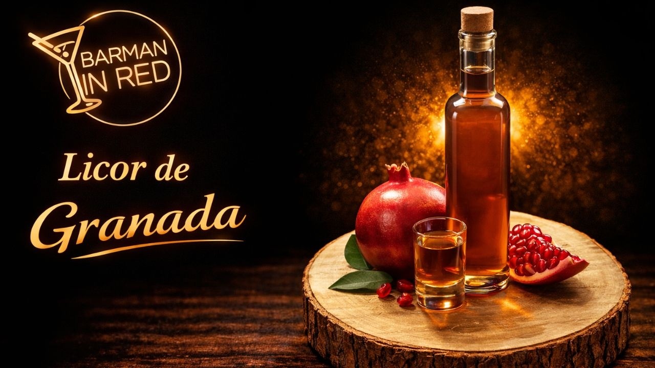Licores · Licor de Granada Casero