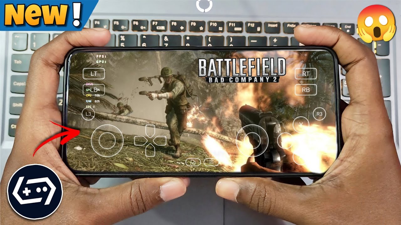 Играйте в Battlefield Bad Company 2 на Android | Как играть в Battlefield с помощью эмулятора Gam...