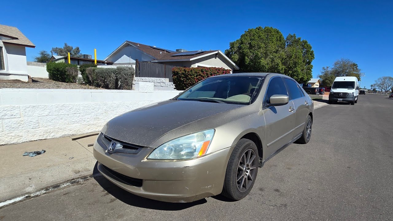 ²⁰⁰³ honda accord 2.4 se queda aselerado solucion 2 mangeras de haire en mal estaso