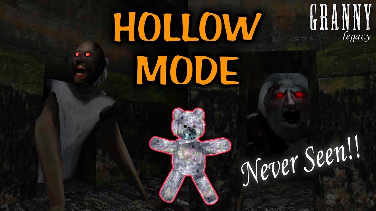 Granny Hollow Mode - NEVER SEEN Challenge! | Teddy Escape 🧸