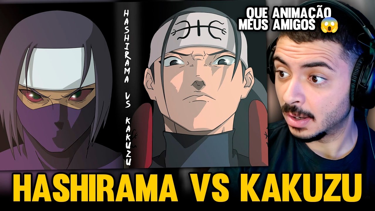 KAMUZ REAGE: HASHIRAMA VS KAKUZU - A LUTA QUE NUNCA VIMOS NO ANIME! 🔥