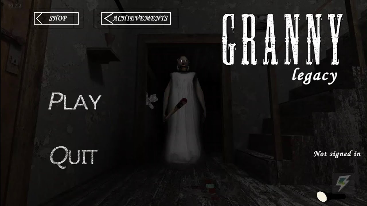 Проходим Granny legacy на экстриме через машину с дедом