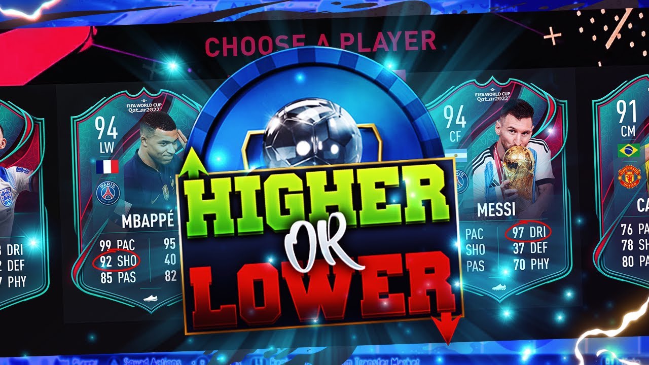 HIGHER or LOWER DRAFT! - FIFA 23