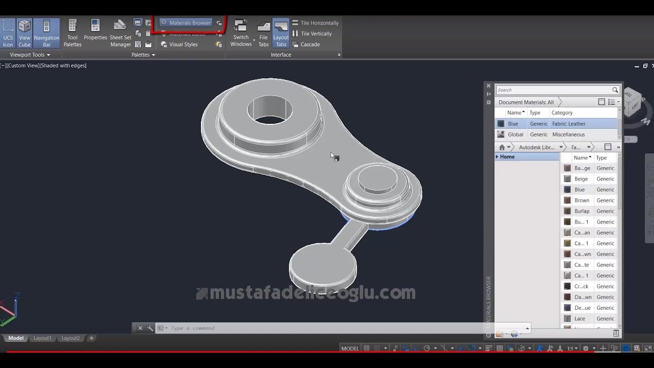 Autocad 3 Boyutlu Çizim Yapmak (2) - Autocad Eğitimi / Autocad 3d modelling