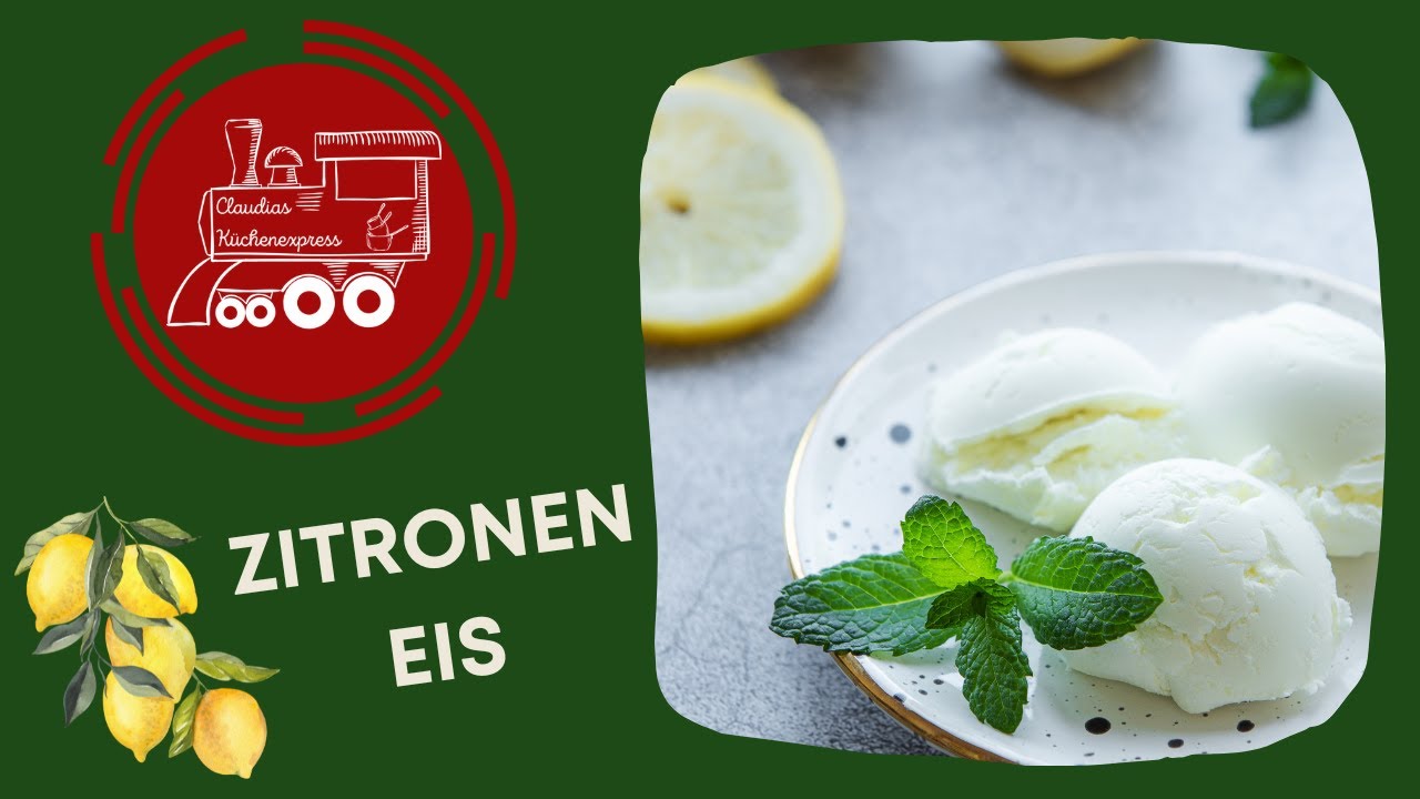 🍋🍋🍋 ZITRONENEIS - einfach nur yummy 😋 + Tipps zum Einfrieren