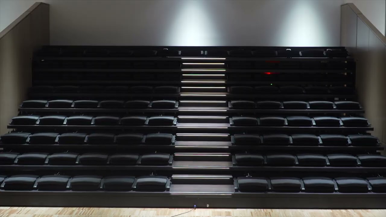 Retractable Seating System | Robert Brillas Cultural Centre