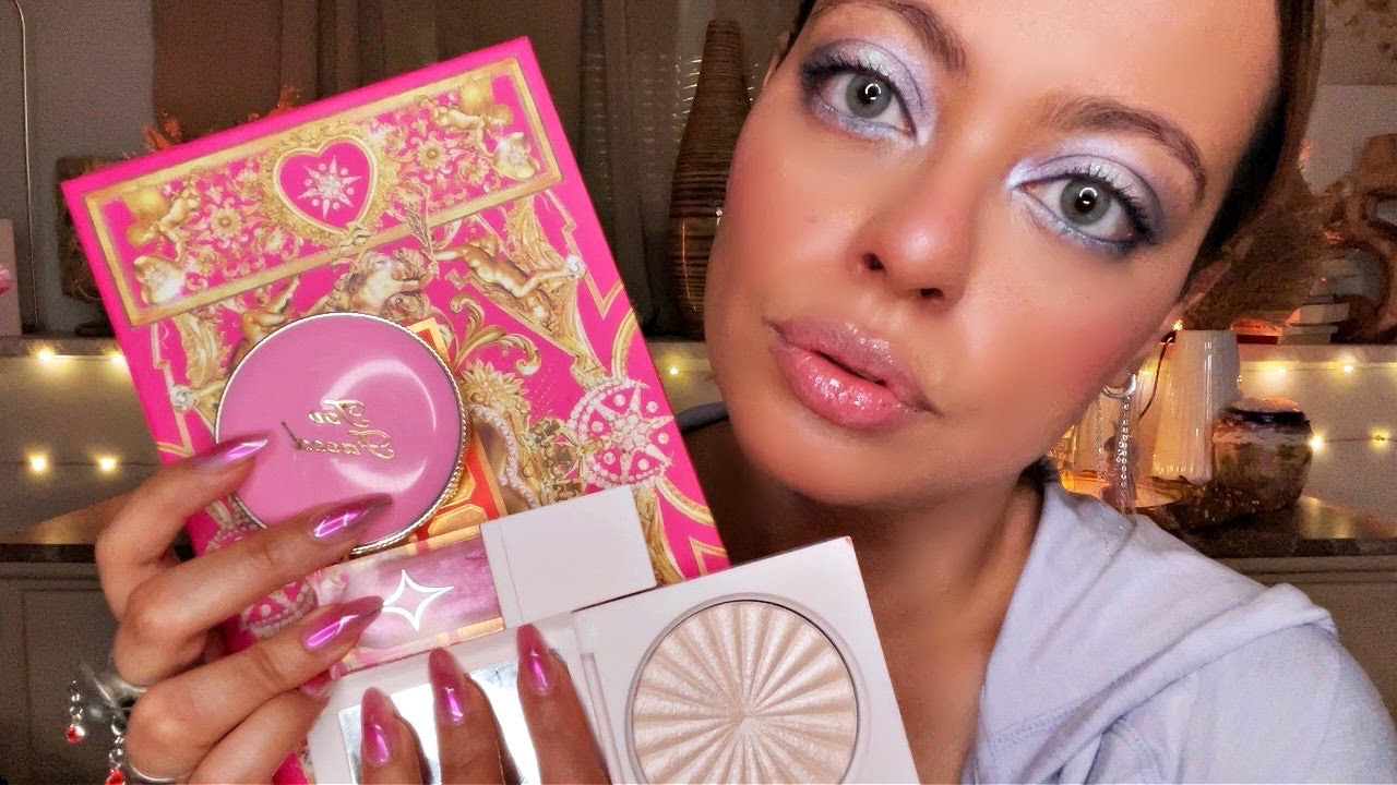 ASMR| Ice Princess Makeup Look GRWM - Chatty Makeup Application to RELAX