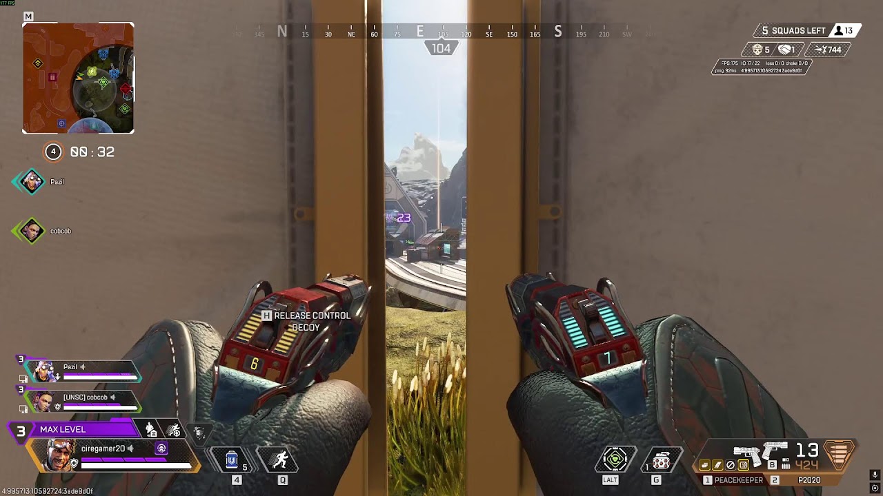 grinding apex till heirloom