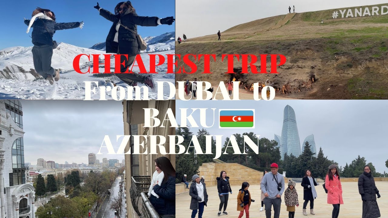 BAKU Azerbaijan Trip 2022 with Dubai Friends | Dubai to Baku Azerbaijan 2022 | vlog23