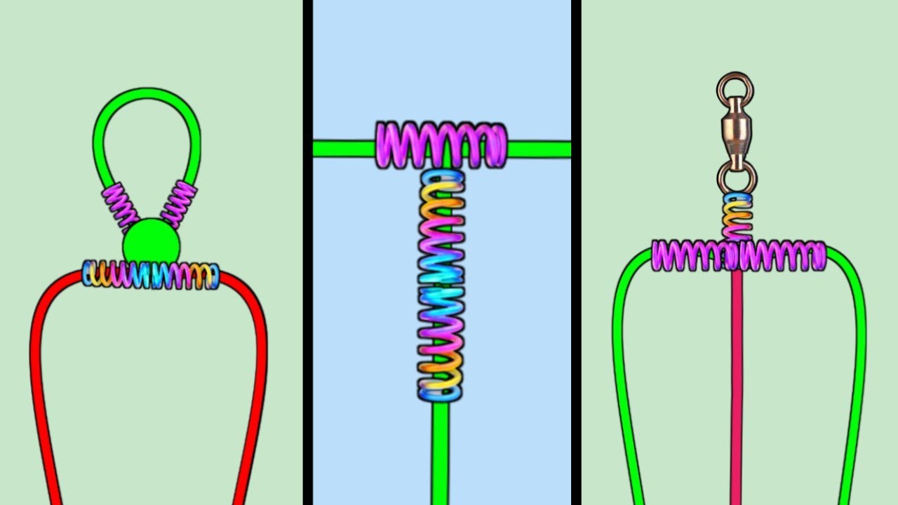 T knot fishing - The best easy way to tie a T knot