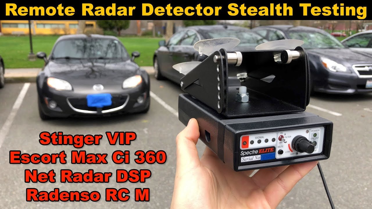 Remote Radar Detectors vs. Spectre Elite