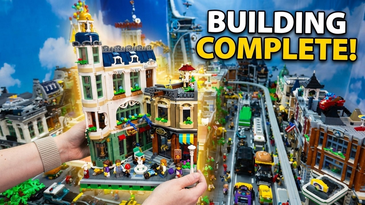 LEGO CITY UPDATE! Adding The NEW Modular Building