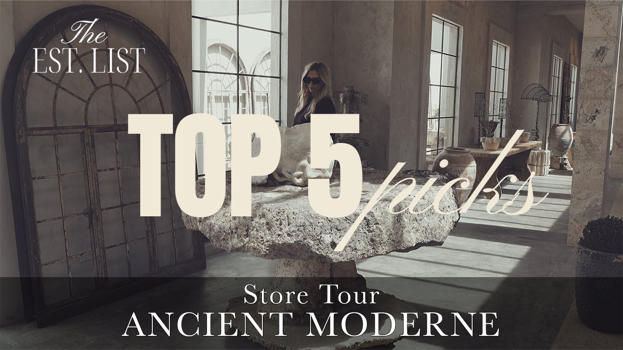 ANCIENT MODERNE Must-Sees: Top 5 Exquisite Finds! | Elite Design Showcase