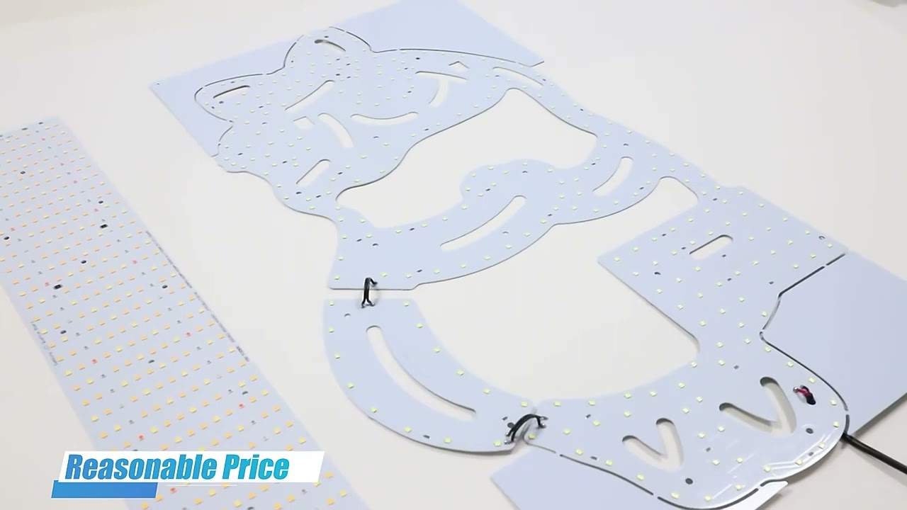 Aluminum PCB Board 1.0 - 2.0mm For LED Grow Light