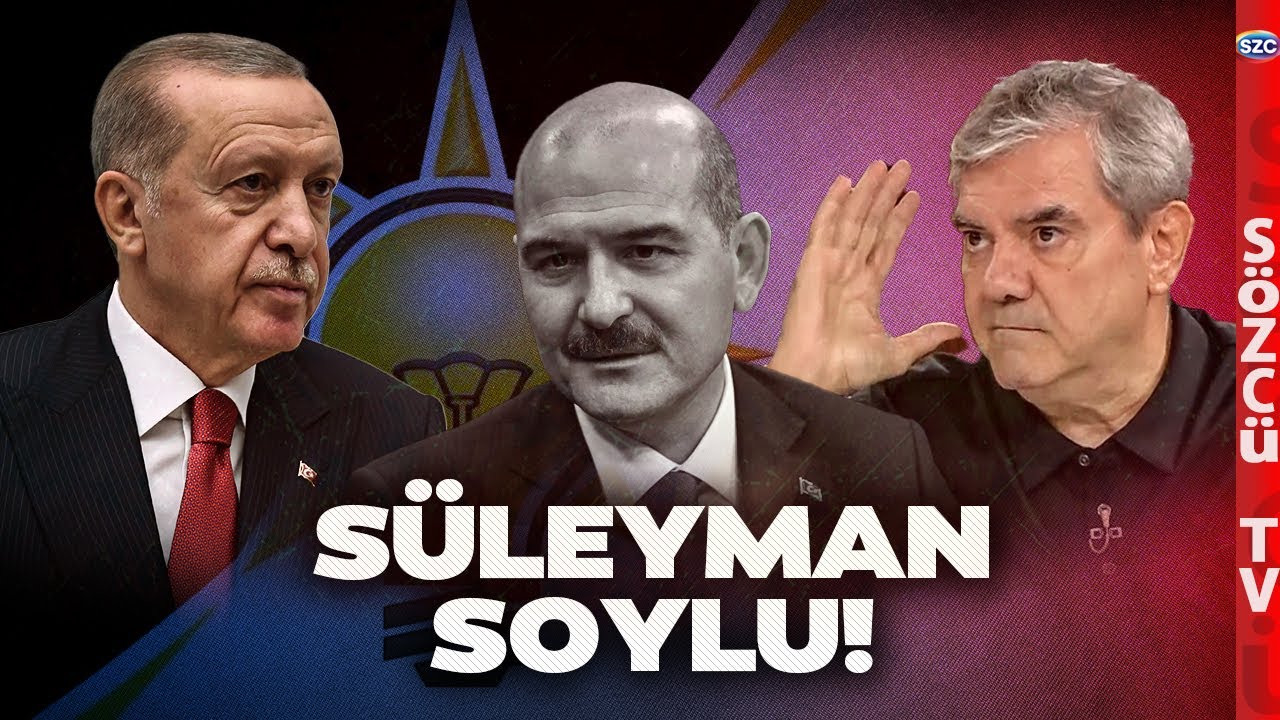 Süleyman Soylu Erdoğan'a Demediğini Bırakmamış! Yılmaz Özdil Geçmişini Anlattı